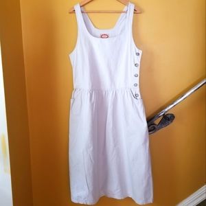 Vintage 80's Banana Republic Cotton Over Sized Pinafore Size Medium